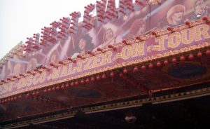 Figure 6: Albert Evans’ Waltzer canopy detail with Donna Summer, King’s Lynn Mart 1984, photograph by author